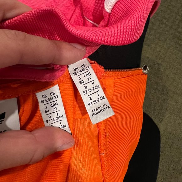 Pink left! - 2T Adidas 2-pc Track Suit - Picture 4 of 6